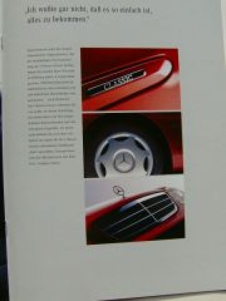 Mercedes Benz C-Klasse Limousinen W203 Prospekt Februar 2000