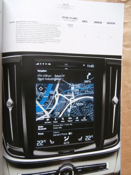 Volvo S90 T5 T6 AWD D4 D5 AWD März 2016 NEU