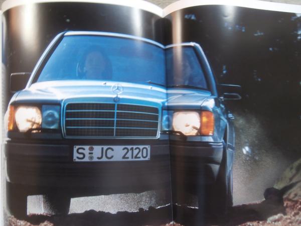 Mercedes Benz Fahrdynamik-Systeme ABS,ASD ASR 4Matic Prospekt 6/1987
