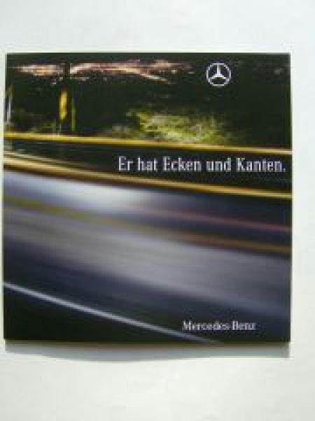 Mercedes Benz GLK X204 Ecken & Kanten Vorstellungsprospekt