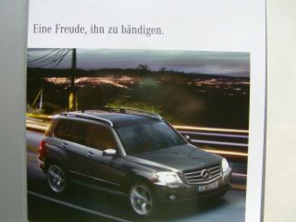 Mercedes Benz GLK X204 Ecken & Kanten Vorstellungsprospekt