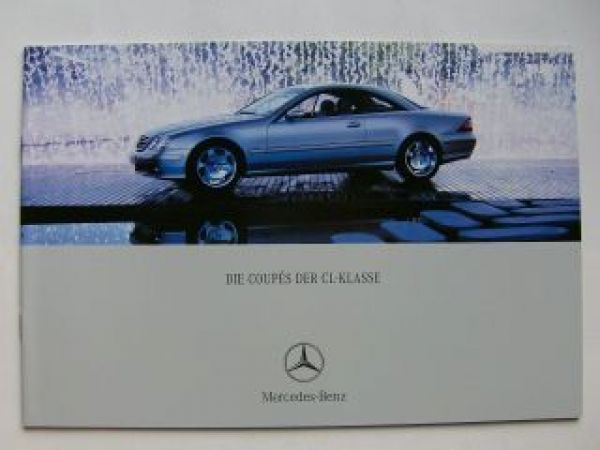 Mercedes Benz CL-Klasse Coupes BR215 Juli 2002 +AMG