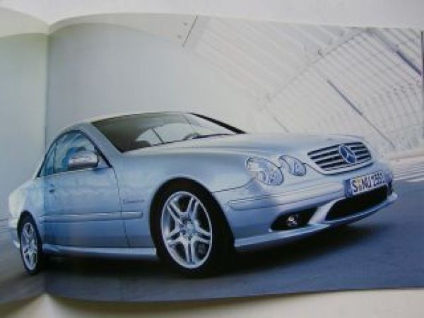 Mercedes Benz CL-Klasse Coupes BR215 Juli 2002 +AMG