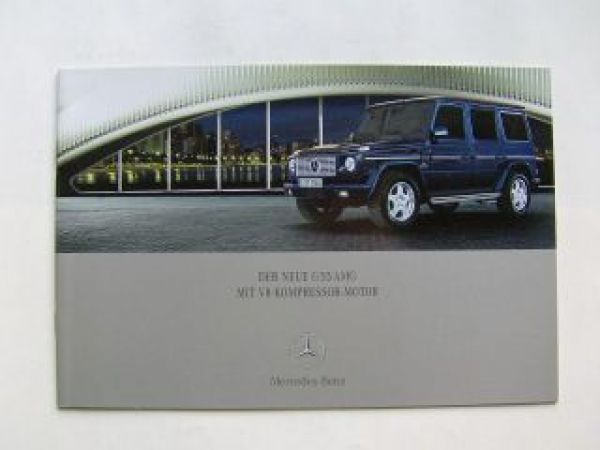 Mercedes Benz G55 AMG V8 Kompressor BR463 Februar 2004