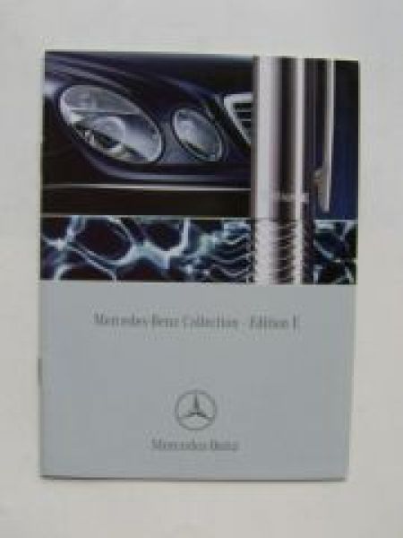 Mercedes Benz Collection Edition E W211 Prospekt 1/2003