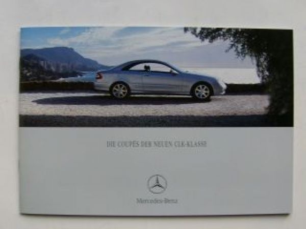 Mercedes Benz CLK-Klasse Coupès BR209 Februar 2002 NEU