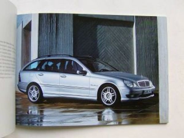Mercedes Benz C-Klasse T-Modelle W203 Prospekt +C32 AMG