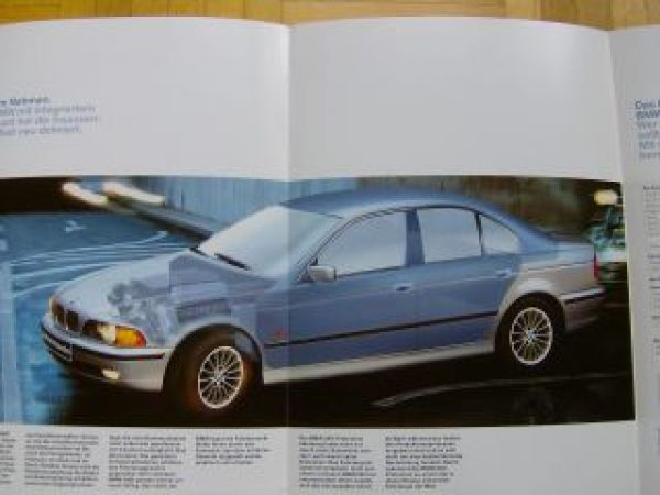 BMW 540i Protection E39 Prospekt 1997 Rarität NEU