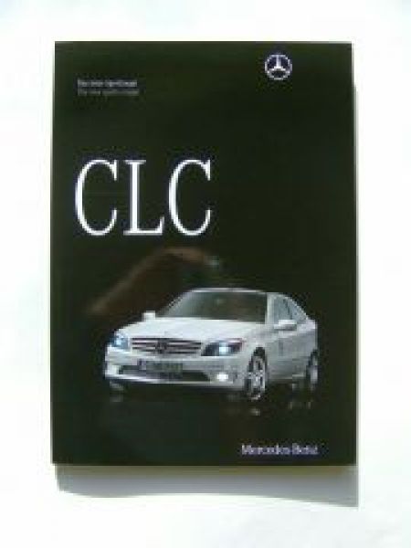 Mercedes Benz CLC BR204 Vorstellungsmappe +Audio CD