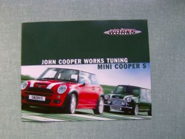 BMW Mini Prospekt John Cooper Works Tuning +S R53 2003