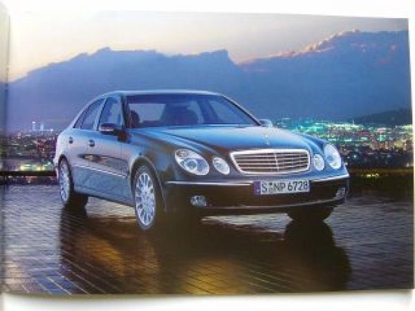 Mercedes Benz E-Klasse Limousinen  BR211 Januar 2002