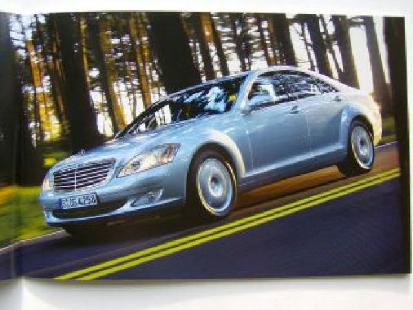 Mercedes Benz S-Klasse BR221 Prospekt Juni 2005