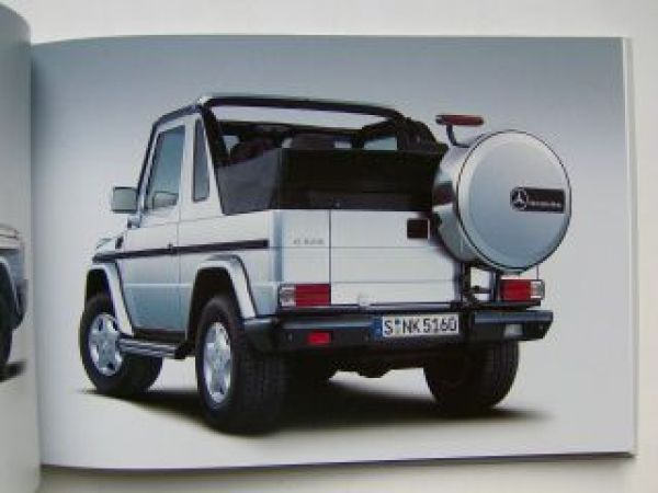 Mercedes Benz G-Klasse Prospekt BR463 Juni 2002