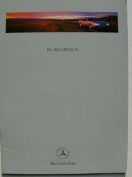 Mercedes Benz CLK Cabriolets W208 April 1998 NEU