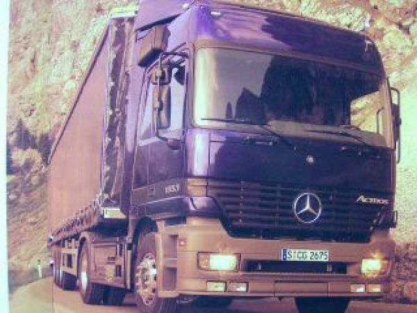 Mercedes Benz Actros Prospekt August 1996