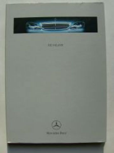 Mercedes Benz S-Klasse Vorstellung Buch W220 Mai 1999