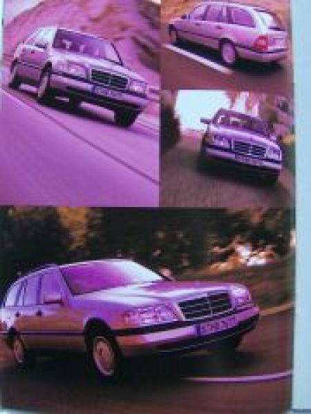 Mercedes Benz C-Klasse T-Modelle W202 Prospekt April 1996