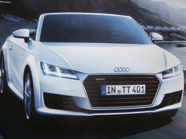 Audi TT TTS Roadster Coupé FV Typ 8S April 2017