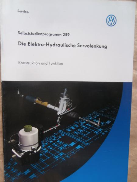 VW SSP 259 Die Elektro-Hydraulische Servolenkung Konstruktion & Funktion 9/2001