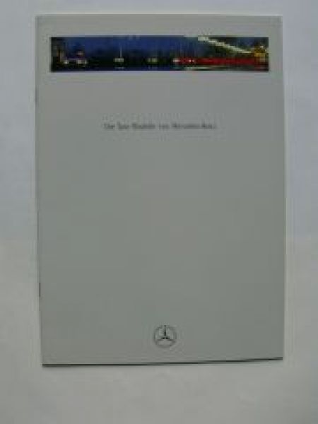 Mercedes Benz Taxi-Modelle Prospekt W124 +Lang W201 2/1992