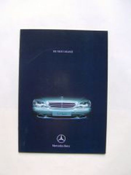 Mercedes Benz S-Klasse W220 August 1998 Prospekt