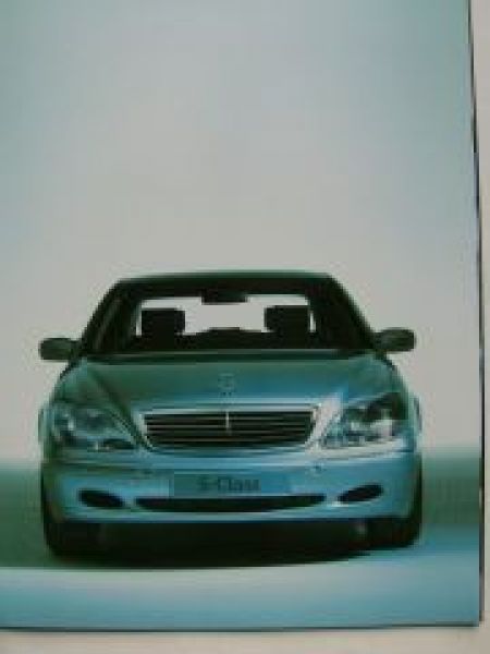 Mercedes Benz S-Klasse W220 August 1998 Prospekt