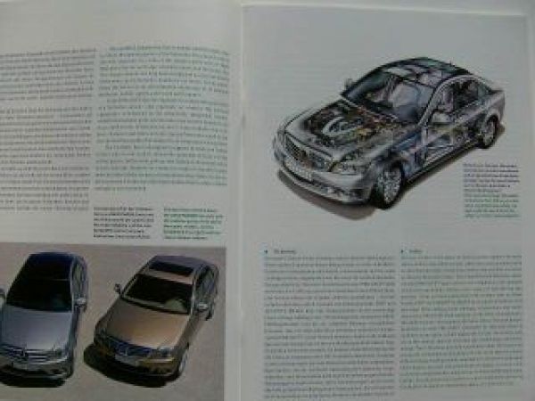 Mercedes Benz C-Klasse BR204 Umwelt-Zertifikat Heft