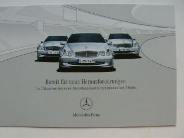 Mercedes Benz C-Klasse BR203 Ausstattungspakete April 2003