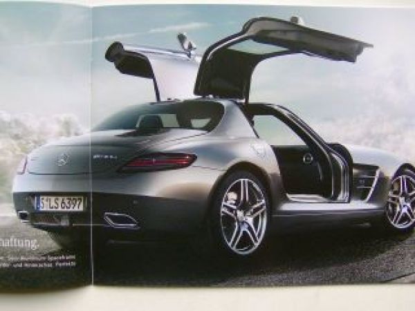 Mercedes Benz SLS AMG BR197 Dezember 2009 NEU