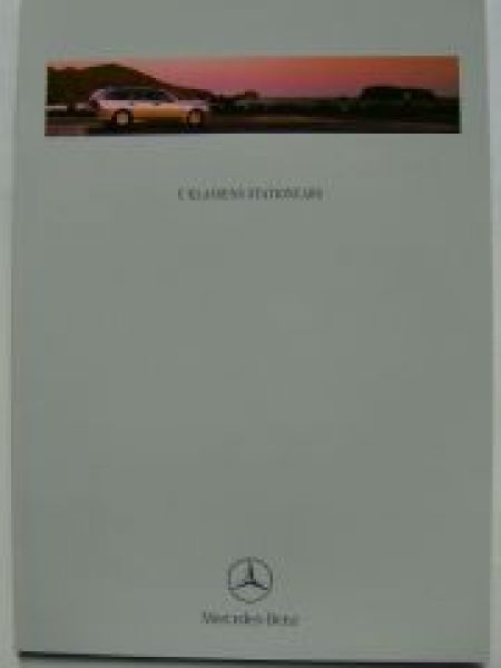 Mercedes Benz C-Klassens Stationscars W202 Dänemark 8/1998