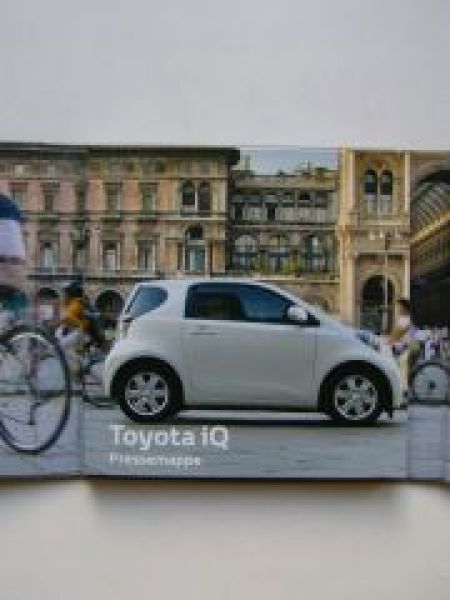 Toyota iQ Pressemappe +Bildmaterial November 2008