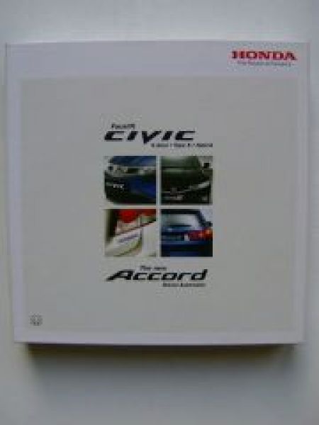 Honda Civic Facelift New Accord Presse CD 2009