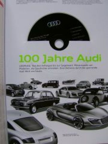 Audi Geschäftsbericht 2008 100 Jahre +DVD quattro TDI