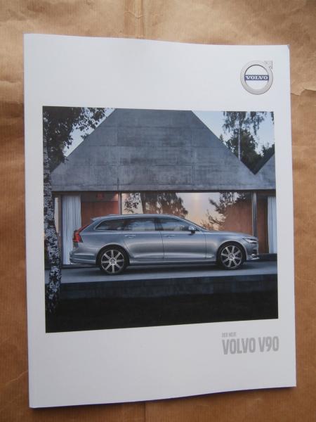 Volvo V90 T5 T6 AWD D4 D5 AWD Prospekt 2016 NEU