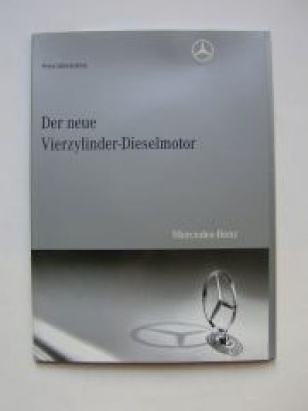 Mercedes Benz Neue 4-Zylinder-Dieselmotor Pressemappe 4/2008