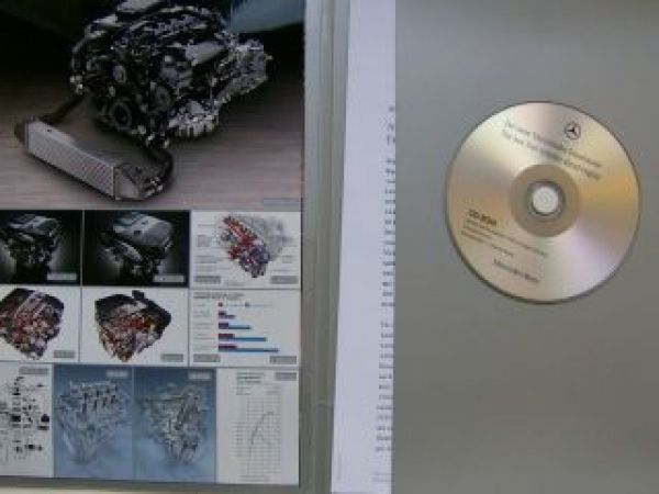 Mercedes Benz Neue 4-Zylinder-Dieselmotor Pressemappe 4/2008
