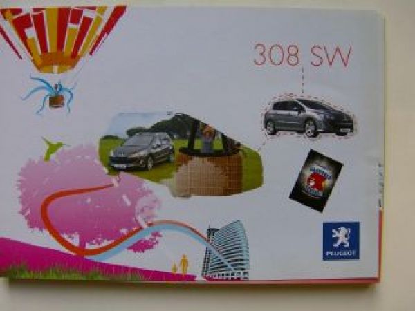 Peugeot 308 SW Pressemappe April 2008 +CD