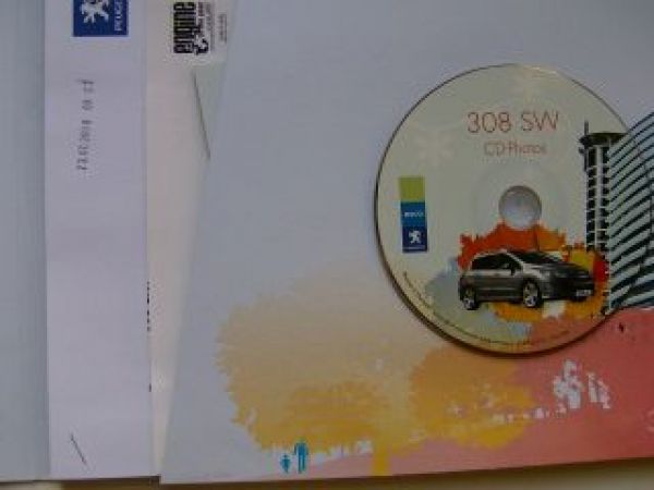 Peugeot 308 SW Pressemappe April 2008 +CD