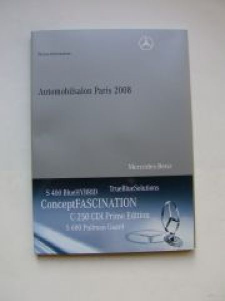 Mercedes Benz Paris 2008 S400 BlueHYBRID BR220 Pullman Guard