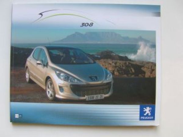 Peugeot 308 Pressemappe +CD Juni 2007