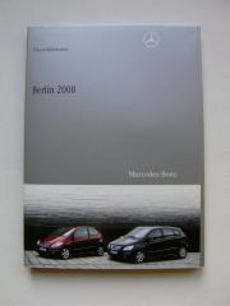 Mercedes Benz A-Klasse BR169 B-Klasse BR245 Pressemappe