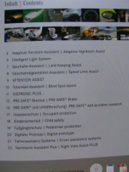 Mercedes Benz TecDay Safety 2008 Assist Distroncic Plus Pre-Safe
