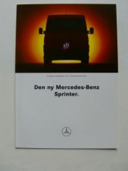 Mercedes Benz Sprinter Ny 208D-312D 214 314 Januar 1995