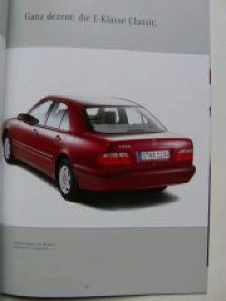 Mercedes Benz E-Klasse Limousine BR210 Dezember 1999