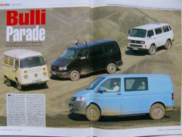 Auto Bild alles allrad 5/2005 VW T3 syncro ML350 BR251