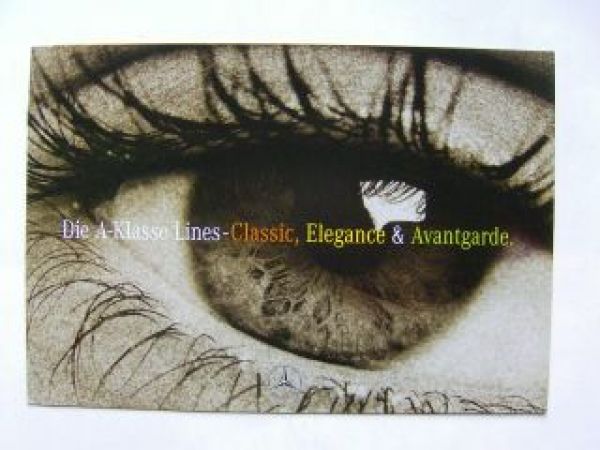 Mercedes Benz A-Klasse Classic, Elegance & Avantgarde BR168