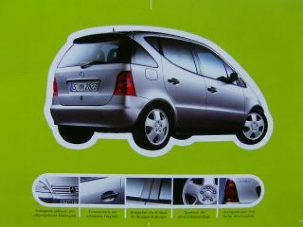 Mercedes Benz A-Klasse Classic, Elegance & Avantgarde BR168