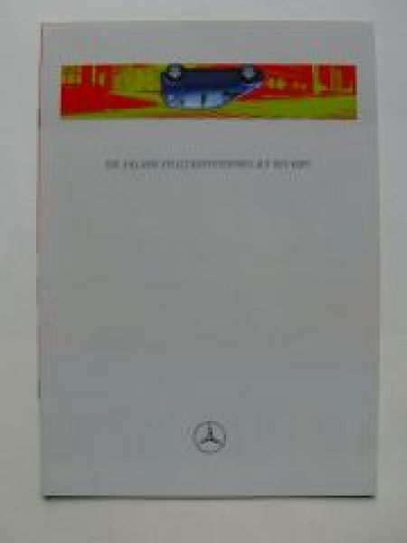 Mercedes Benz A-Klasse Prospekt BR168 Dezember 1996 NEU