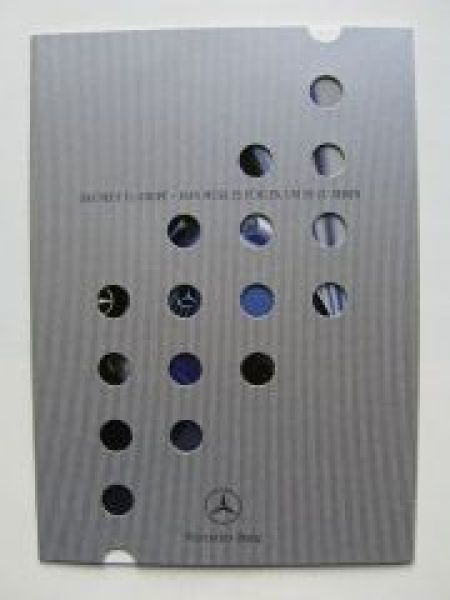Mercedes Benz CL-Coupè B215 Februar 1999 Flyer