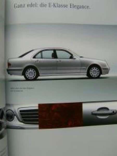 Mercedes Benz E-Klasse W210 Juli 1999 Prospekt